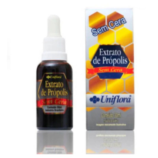 Extrato de própolis verde sem cera  30ml Uniflora