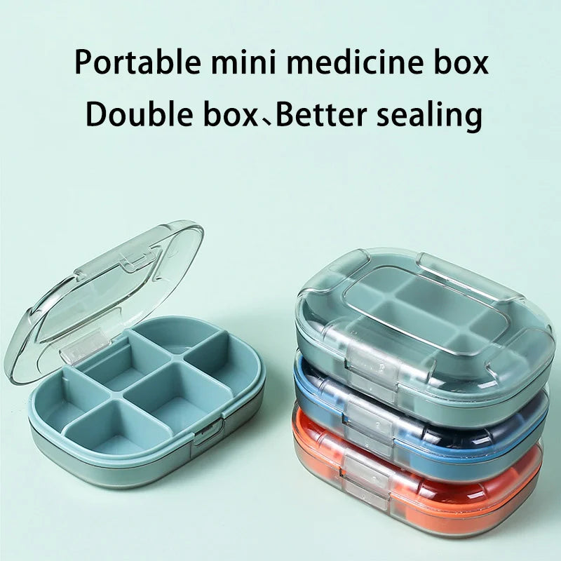 Plastic Storage Container Organizador Pill Case Storage Box Medicine Pill's Box Cabinet Plastic Organizer Vitamin C Box Tool Box