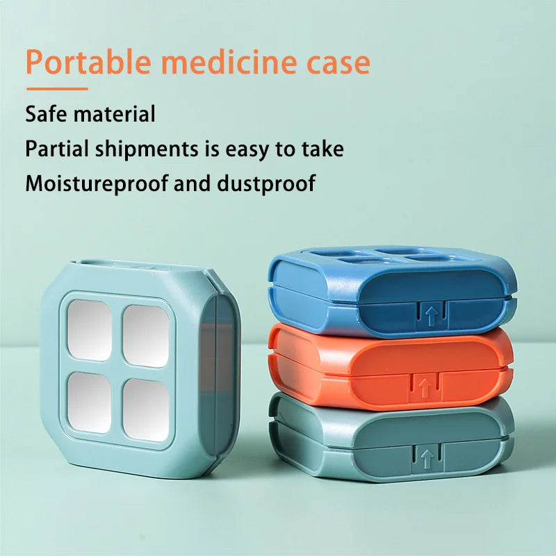 Plastic Storage Container Organizador Pill Case Storage Box Medicine Pill's Box Cabinet Plastic Organizer Vitamin C Box Tool Box