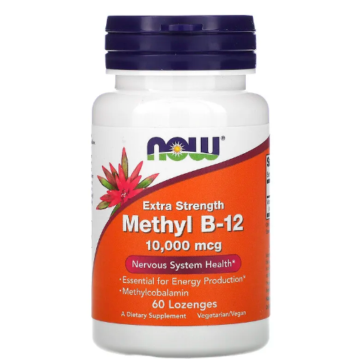 Metil B-12, Extra forte, 10.000 mcg,