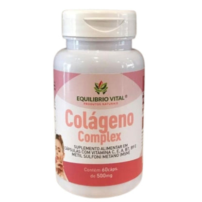 Colágeno Complex 60 cápsulas 500mg Equilíbrio